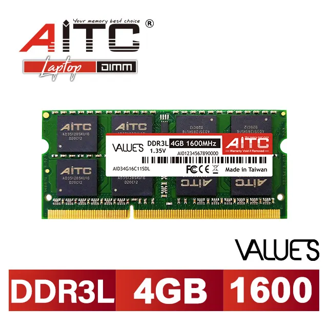 AITC 艾格 Value S 筆電型 DDR4 8GB 3200 Memory ram SODIMM 記憶體 終身保固 歷史價格詳細信息
