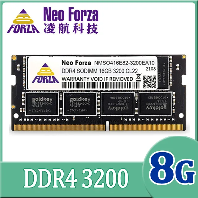 Neo Forza 凌航 NB-DDR4 2666/32G 筆記型RAM 拆機良品 歷史價格詳細信息