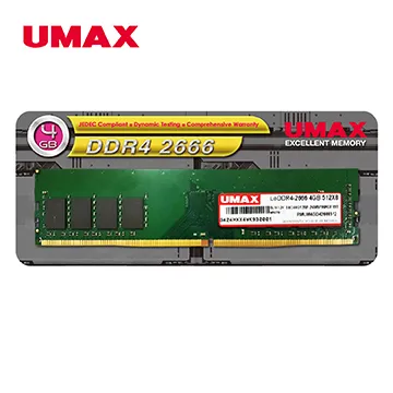 【UMAX】DDR4 2666 4GB 512X8桌上型記憶體 歷史價格詳細信息
