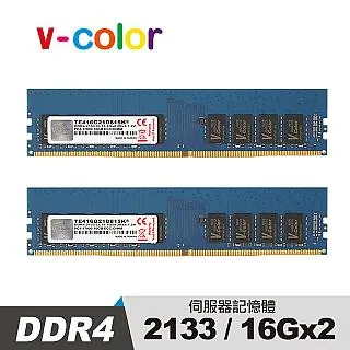 v-color 全何 DDR4 2133 32GB(16GBX2) R-DIMM 伺服器專用記憶體 歷史價格詳細信息