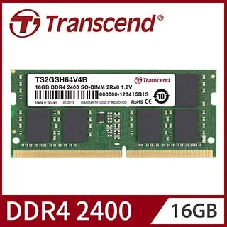 Transcend 創見 DDR4 2400 16GB REG-DIMM伺服器記憶體(TS2GHR72V4B) 歷史價格詳細信息