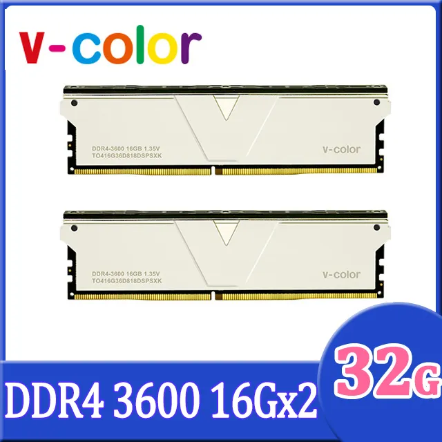 v-color 全何 DDR4 3600 32GB (16GBx2) RGB 桌上型超頻記憶體 LOSTARK失落的方舟 聯名款 歷史價格詳細信息