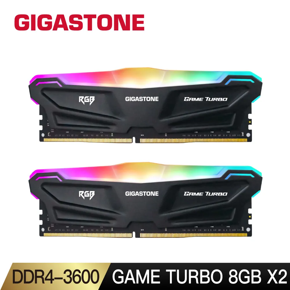 GIGASTONE 立達 Game Turbo DDR4 3600 32GB(16Gx2) RGB電競超頻 桌上型記憶體-白 歷史價格詳細信息