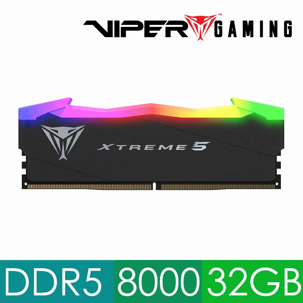 Patriot 美商博帝 VIPER XTREME 5 RGB DDR5 7600 32GB(16GBx2) 桌上記憶體 歷史價格詳細信息