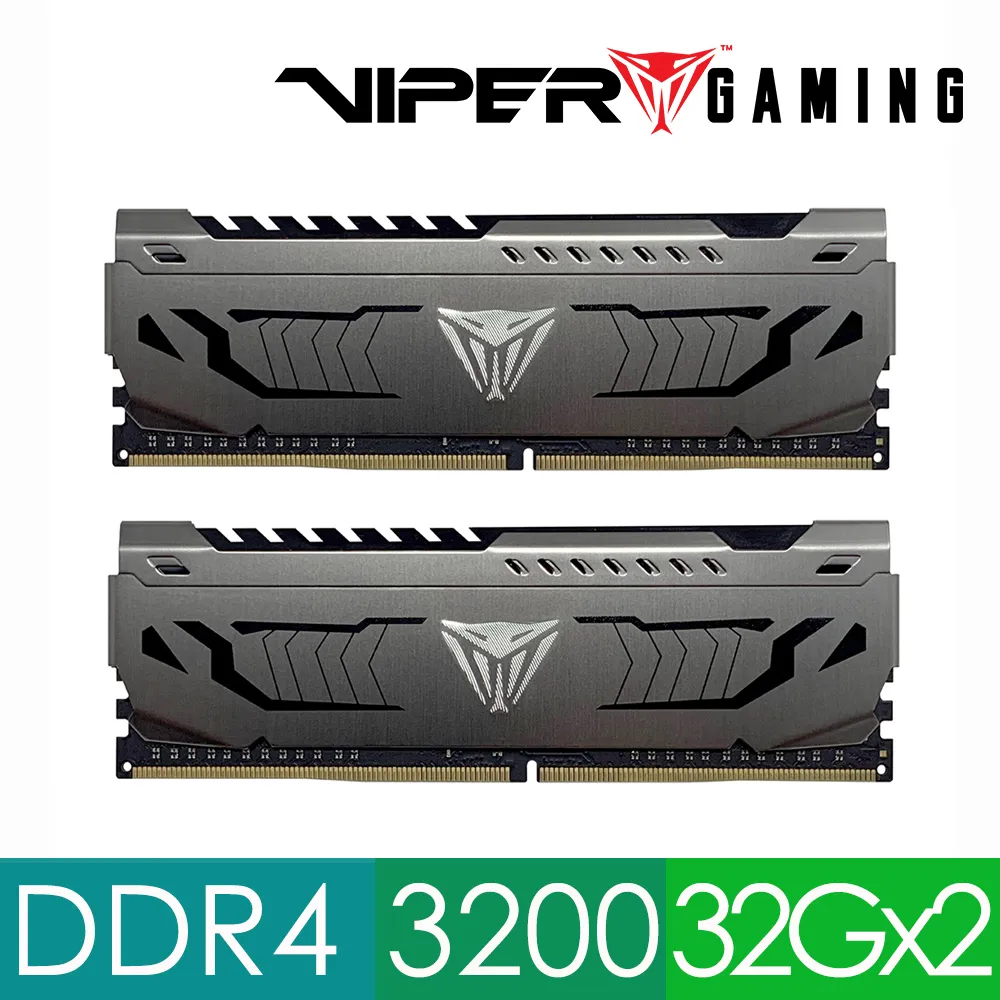 Patriot 美商博帝 VIPER Steel DDR4 3600 32GB(2x16GB) 桌上型記憶體 歷史價格詳細信息
