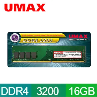UMAX DDR4 3200 16GB (8G*2)含散熱片1024X8 桌上型記憶體 歷史價格詳細信息
