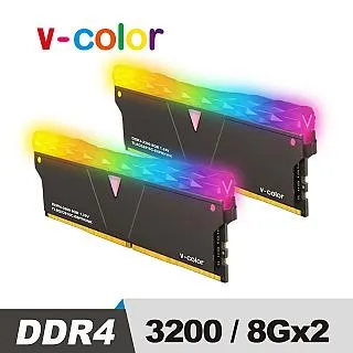 v-color 全何 Prism Pro 系列 DDR4 3200 32GB(16GBX2) RGB桌上型超頻記憶 (黑色) 歷史價格詳細信息