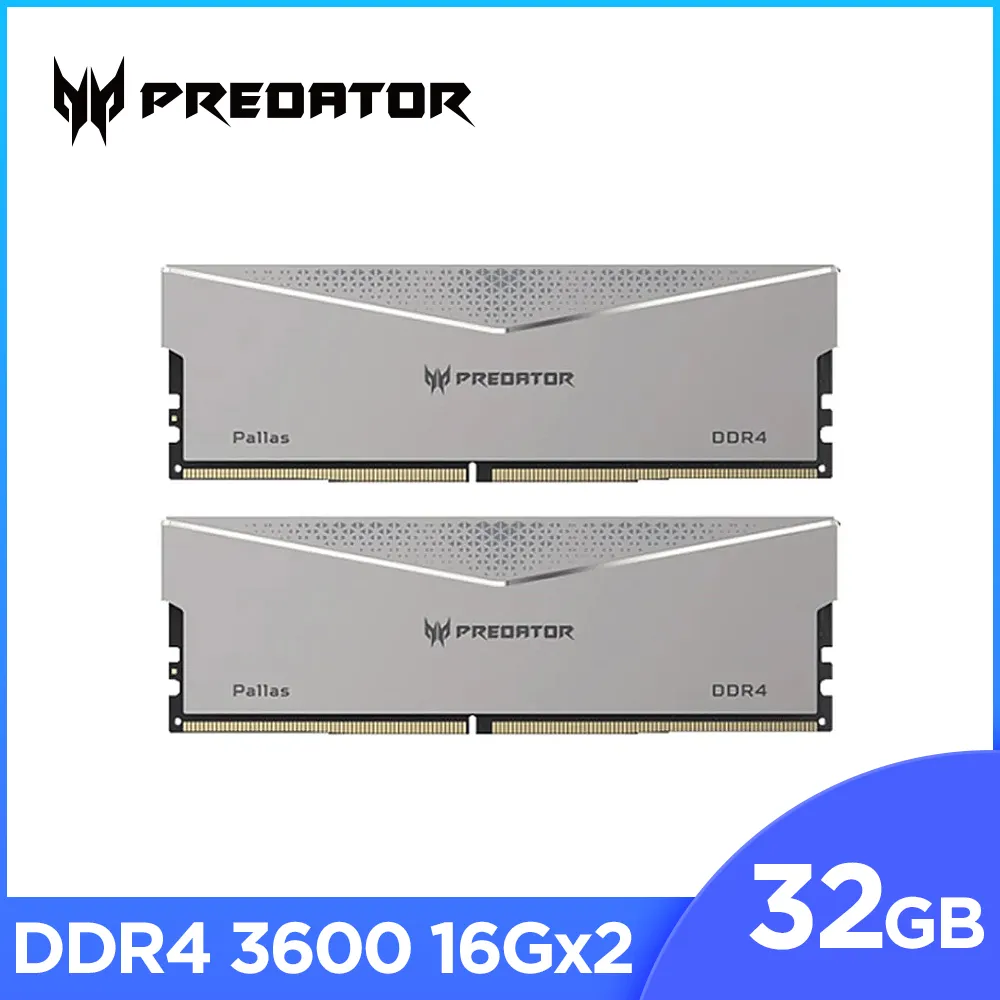 Acer Predator Pallas DDR4-3600 32G(16G*2)(CL18) 記憶體 歷史價格詳細信息