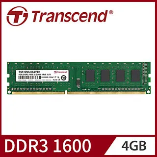 Transcend 創見 DDR3 1600 4GB ECC-DIMM伺服器記憶體(TS512MLK72V6H) 歷史價格詳細信息