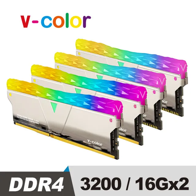 v-color全何SCC套件DDR4 4600 16GB(8GBX2)內含2支RGB桌上型超頻記憶體+2支RGB虛擬燈條模組 歷史價格詳細信息