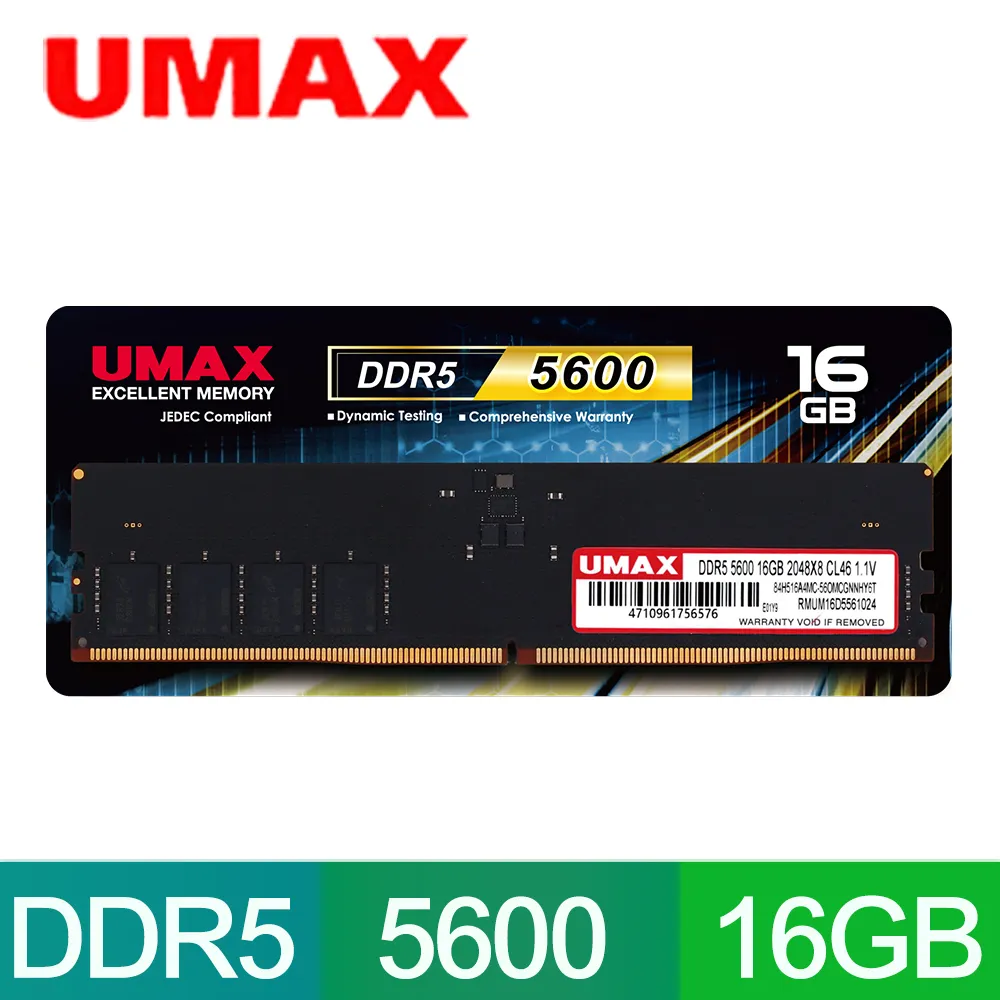 UMAX DDR5 5600 32G 筆記型記憶體 歷史價格詳細信息