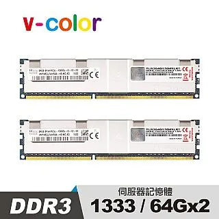 v-color 全何 DDR3 1333 64GB(32GBX2) LR-DIMM 伺服器專用記憶體 歷史價格詳細信息