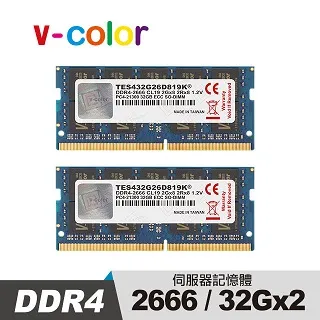 v-color 全何 DDR4 2666 64GB(32GBX2) ECC SO-DIMM 伺服器專用記憶體 歷史價格詳細信息