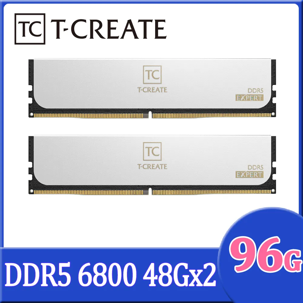 TEAM 十銓 T-CREATE 創作者系列 CLASSIC  DDR5 5600 64GB(32Gx2) CL46 桌上型記憶體 歷史價格詳細信息