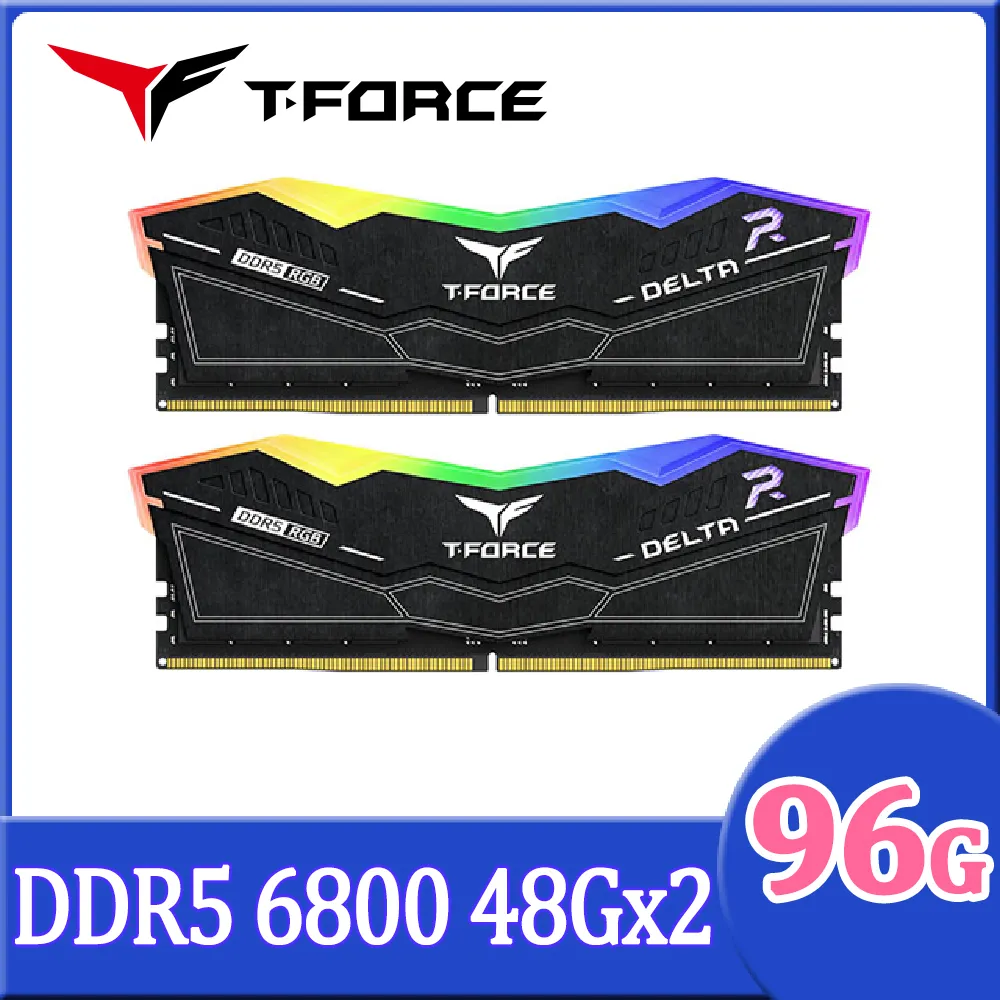 TEAM 十銓 T-FORCE DELTA RGB 炫光 DDR5 8000 32GB(16Gx2) CL38 白色 桌上型超頻記憶體 歷史價格詳細信息