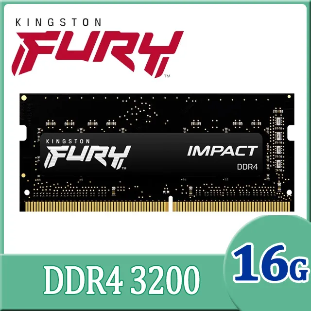 金士頓 Kingston FURY Impact 爆擊者 DDR4 2666 16GB 筆記型超頻記憶體 (KF426S16IB/16) 歷史價格詳細信息