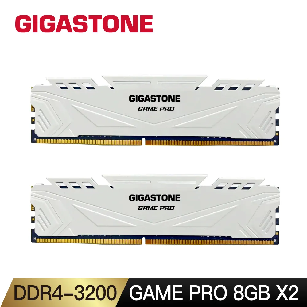 GIGASTONE 立達 Game Pro DDR4 3200 16GB(8Gx2) RGB電競超頻 桌上型記憶體-黑 歷史價格詳細信息