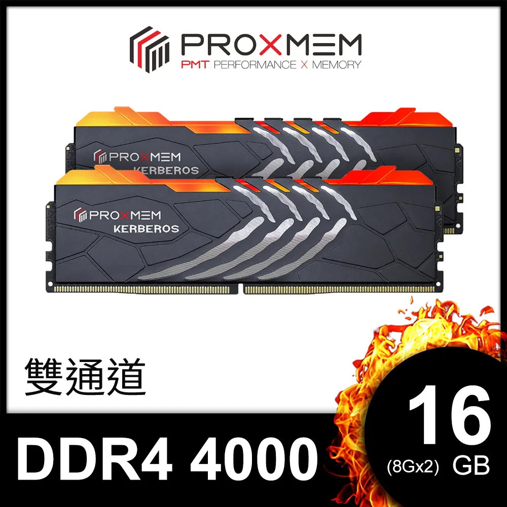 博德斯曼PROXMEM KERBEROS 地獄犬RGB系列DDR4 3600/CL18 16GB(雙通8GBx2) RGB桌上型超頻記憶體 歷史價格詳細信息