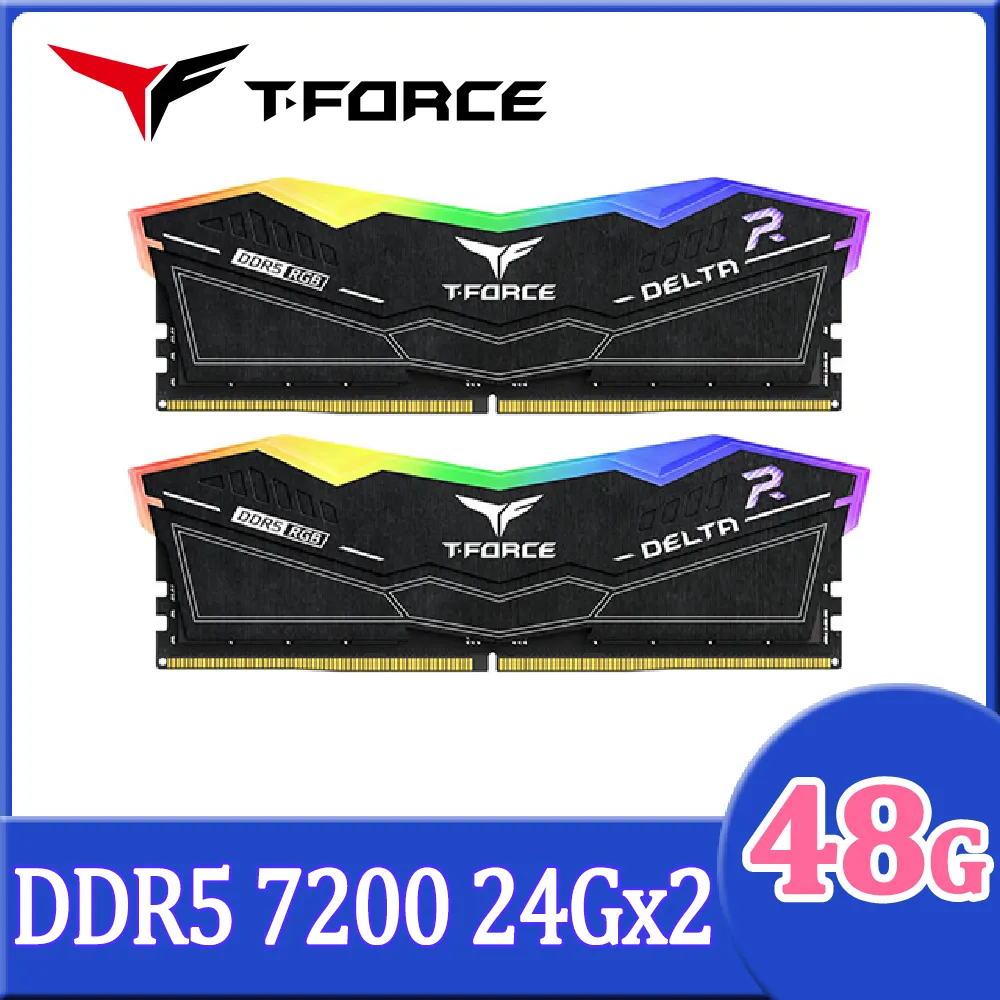 TEAM 十銓 T-FORCE DELTA RGB 炫光 DDR5 8000 32GB(16Gx2) CL38 白色 桌上型超頻記憶體 歷史價格詳細信息