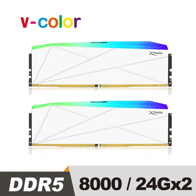 DDR5 MANTA XFinity 8000 32GB (16GBx2) RGB 桌上型超頻記憶體 (黑銀) 歷史價格詳細信息