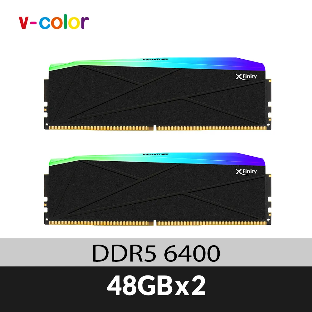 DDR5 MANTA XFinity 8000 32GB (16GBx2) RGB 桌上型超頻記憶體 (黑銀) 歷史價格詳細信息