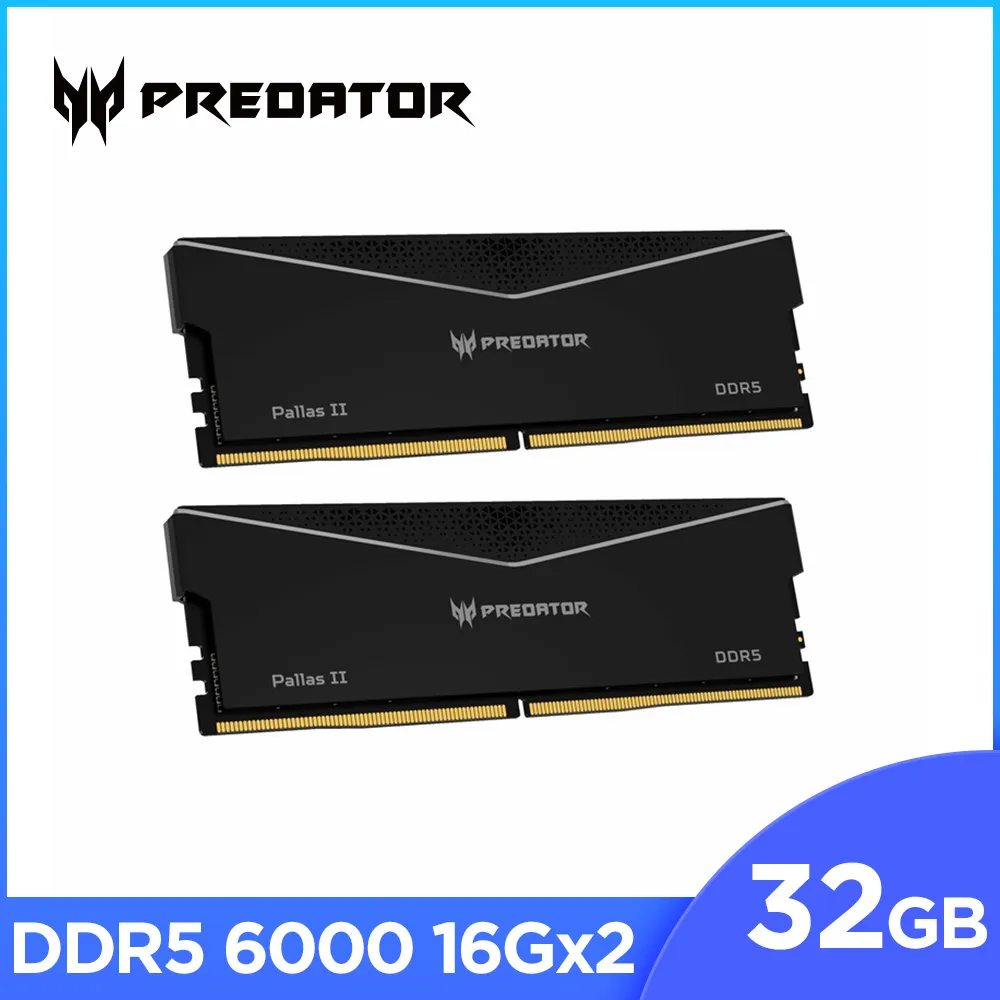 Acer Predator PallasII DDR5-6000 32GB(16G*2)(CL30) 超頻桌上型記憶體 歷史價格詳細信息