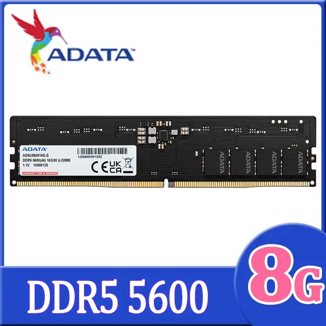ADATA 威剛 DDR5 5600 16GB 桌上型記憶體 (AD5U560016G-S) 歷史價格詳細信息