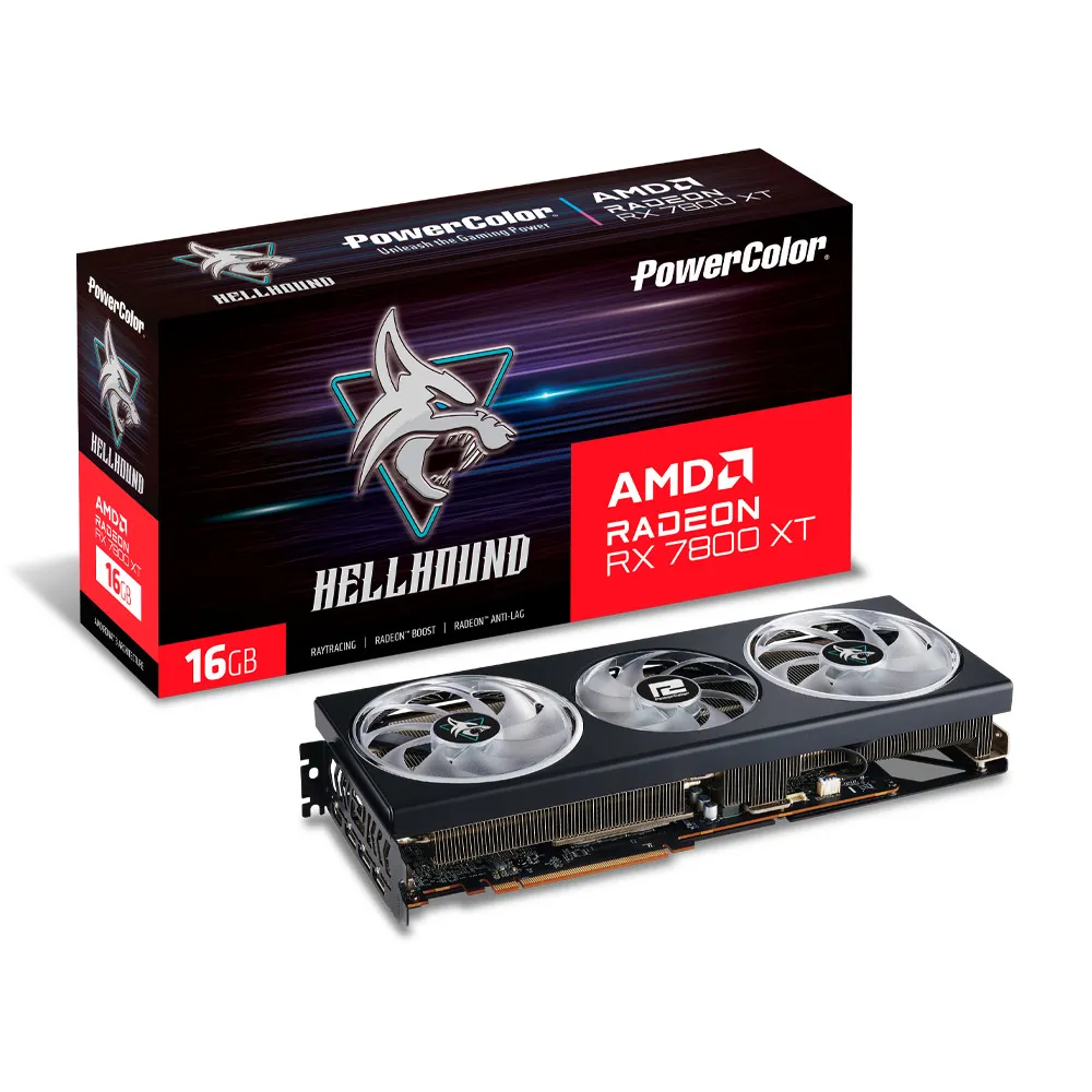撼訊 RX7800XT Hellhound 16G OC GDDR6 256bit AMD 顯示卡 歷史價格詳細信息