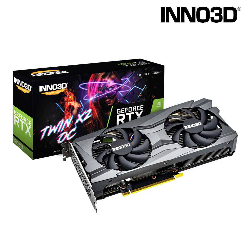 INNO3D映眾 RTX3060 TWIN X2 OC LHR 24CM 顯示卡/原價屋 歷史價格詳細信息