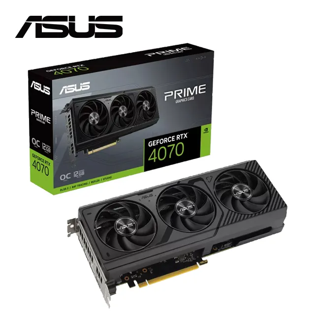 ASUS PRIME-RTX4070-O12G 顯示卡 顯示卡 全新????附購買證明????自取優惠價19050 歷史價格詳細信息