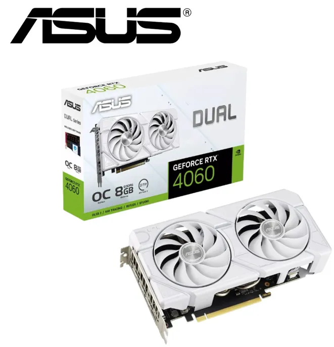 ASUS DUAL-RTX4060TI-O8G-EVO-WHITE 8GB GDDR6 顯示卡 歷史價格詳細信息