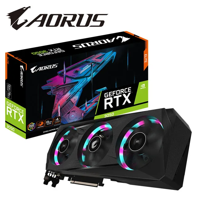 技嘉 AORUS GeForce RTX 3050 ELITE 8G 顯示卡 歷史價格詳細信息