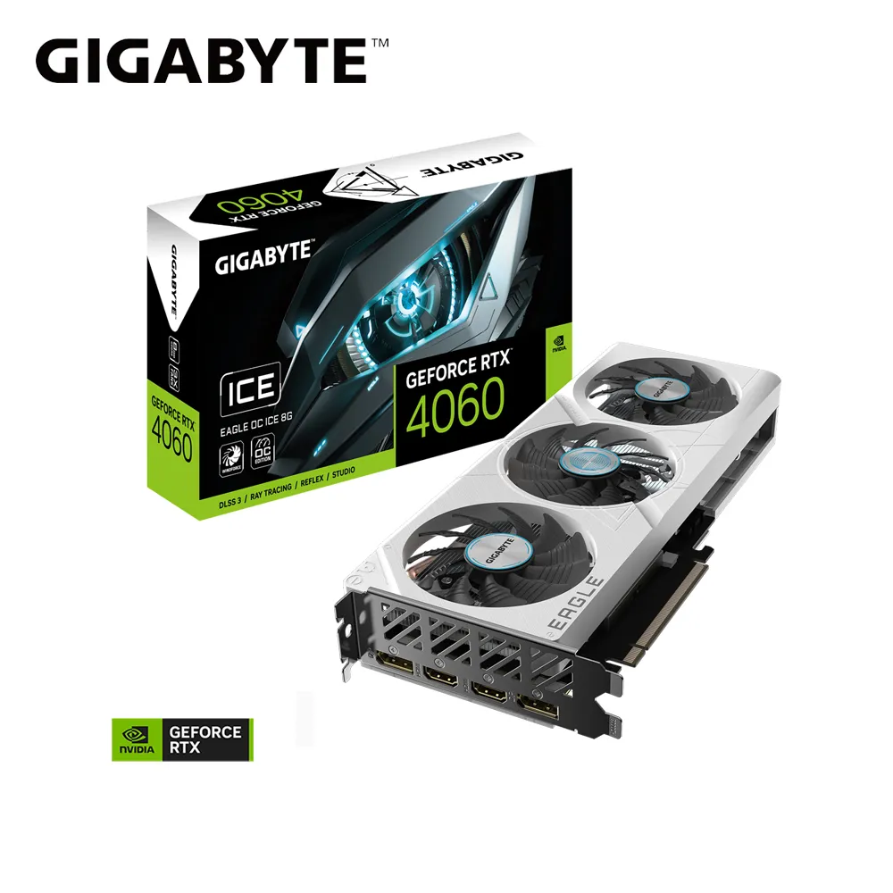 GIGABYTE 技嘉 RTX4060 EAGLE OC 8G 顯示卡 N4060EAGLE OC-8GD 顯卡 歷史價格詳細信息