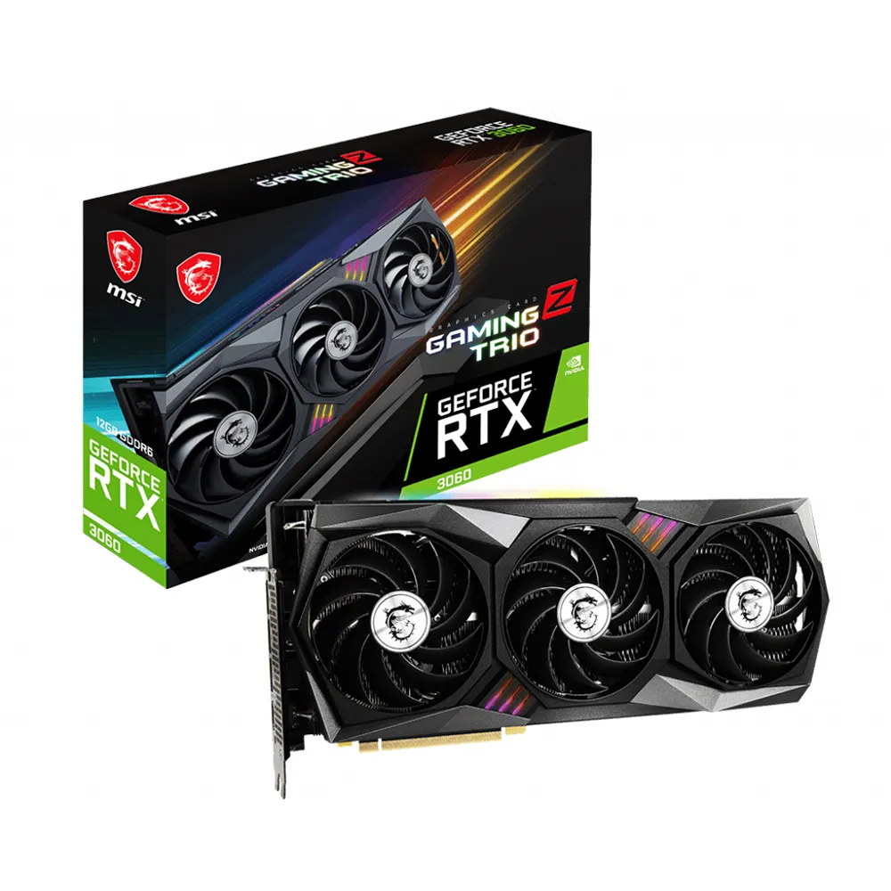 微星 RTX3060 GAMING Z TRIO 12G 顯示卡 (LHR) 歷史價格詳細信息