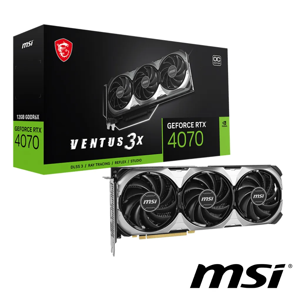 微星 GeForce RTX 4070 VENTUS 3X E 12G OC 顯示卡 歷史價格詳細信息