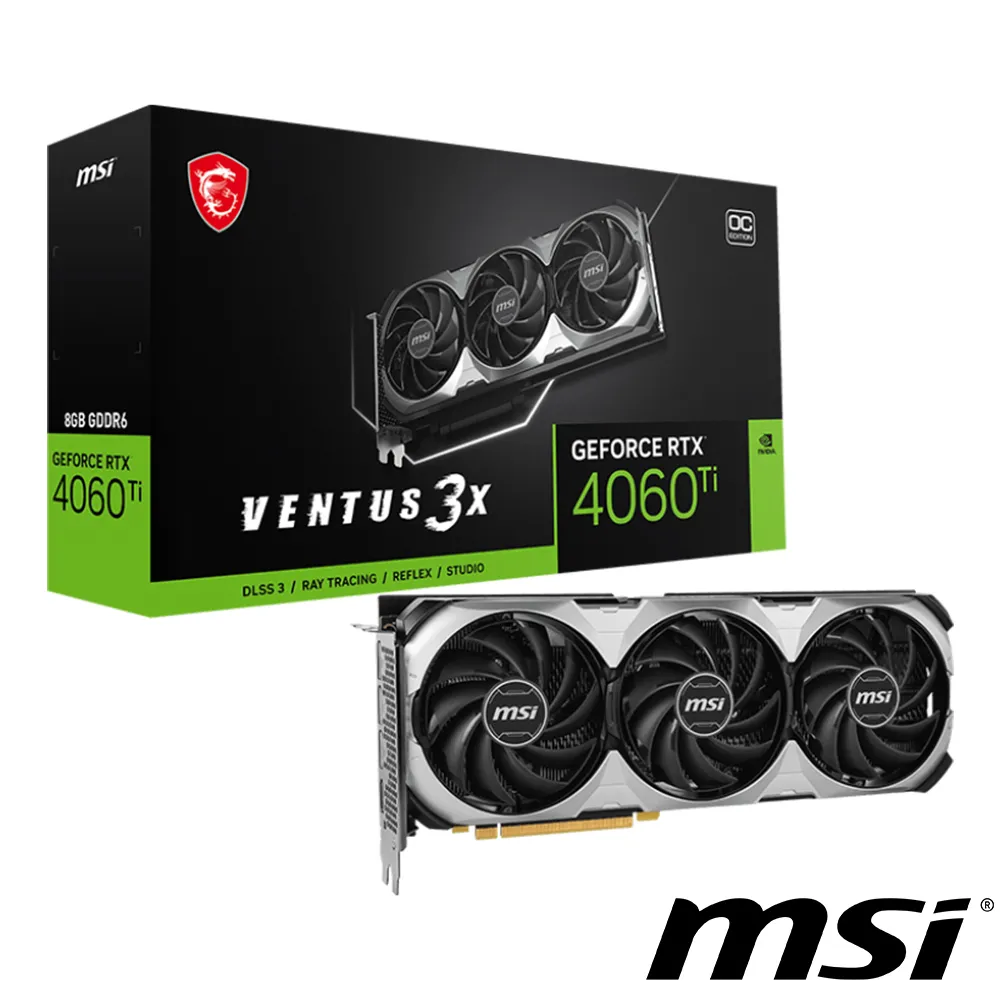 微星 GeForce RTX 4060 Ti VENTUS 3X 8G OC 顯示卡 歷史價格詳細信息