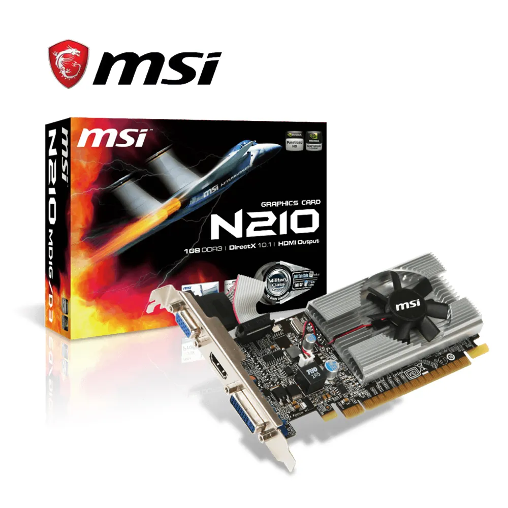 微星N210-MD1G/D3 顯示卡 亮機卡 歷史價格詳細信息