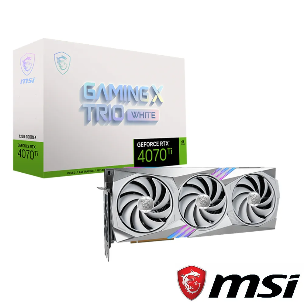 微星 RTX4070 Ti GAMING X TRIO WHITE 12G 4070TI 現貨 廠商直送 歷史價格詳細信息
