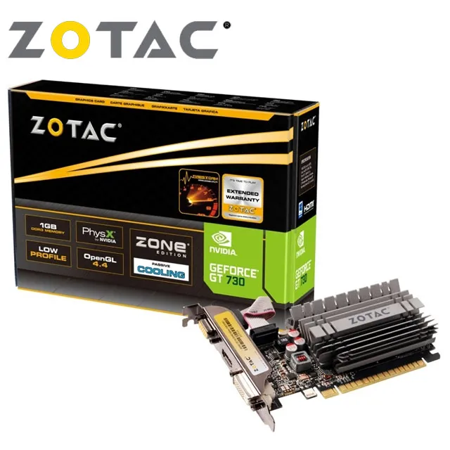 Zotac 索泰 GT730 2GB Zone Edition 顯示卡 註冊四年保固 歷史價格詳細信息