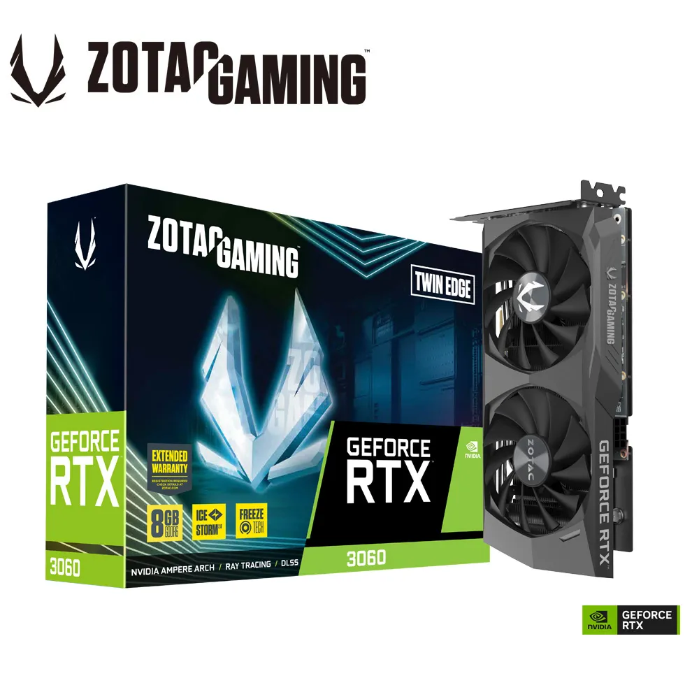 ZOTAC GAMING GeForce RTX 3060 Twin Edge OC (202205購入) 歷史價格詳細信息