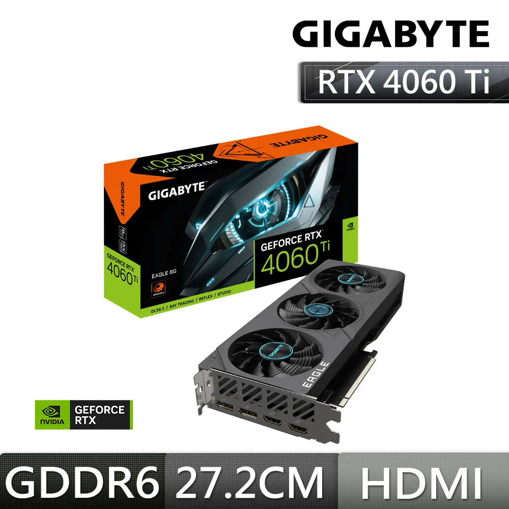 技嘉 GeForce RTX 4060 Ti EAGLE 8G 顯示卡 歷史價格詳細信息