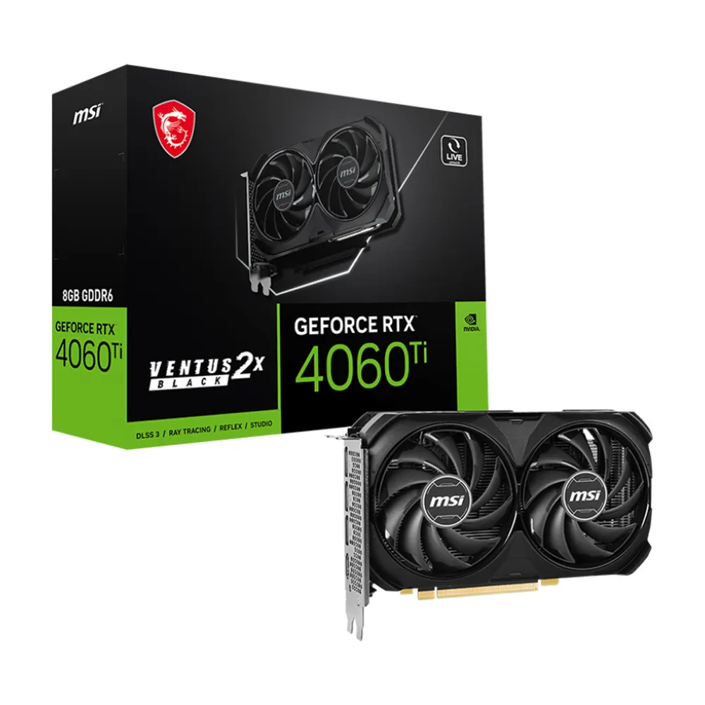 微星MSI RTX 4060 Ti 8G VENTUS 2X BLACK  顯示卡 歷史價格詳細信息
