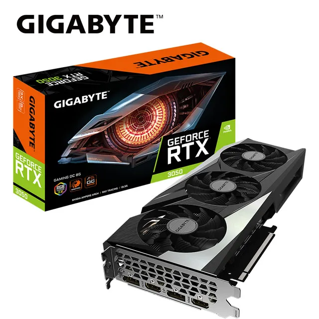 技嘉GeForce RTX 3050 EAGLE OC 8G 顯示卡 歷史價格詳細信息