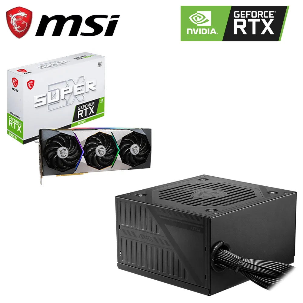 微星RTX 3060 TI SUPER 3X 8GD 6X OC +微星MAG A600DN(600W 80+銅牌) 組合包 歷史價格詳細信息