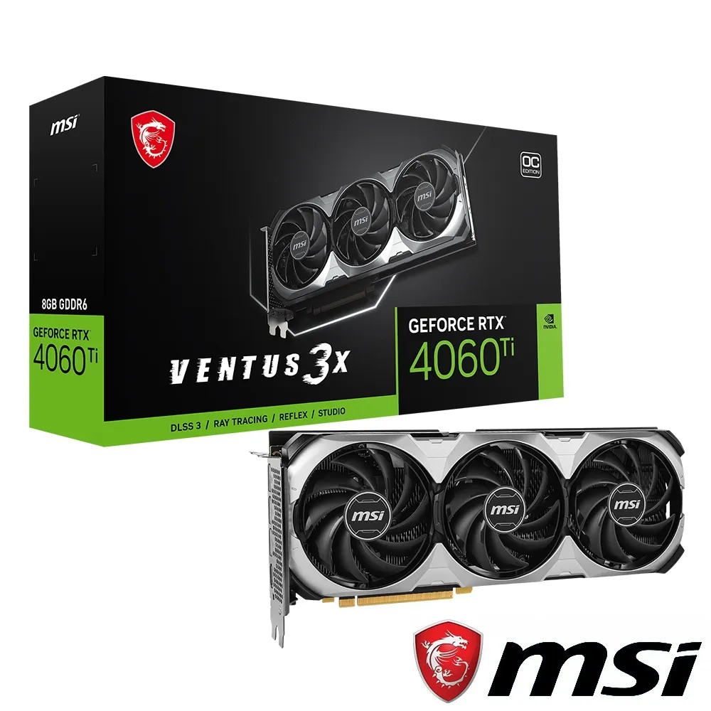 微星 GeForce RTX 4060 Ti VENTUS 3X 8G OC 顯示卡 歷史價格詳細信息