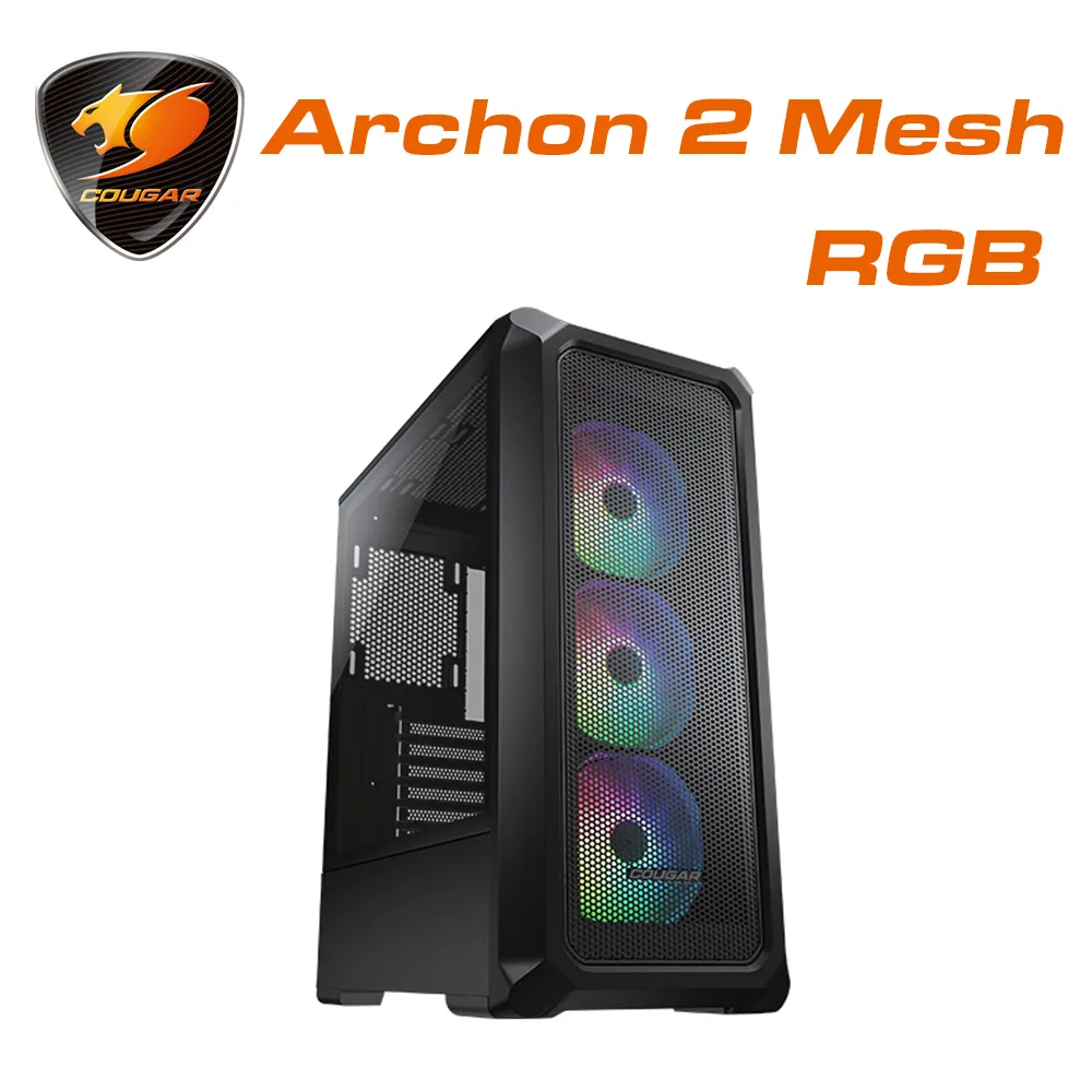 COUGAR Archon 2 RGB ATX/顯卡長31.5/CPU高17/玻璃透側/機殼/原價屋 歷史價格詳細信息