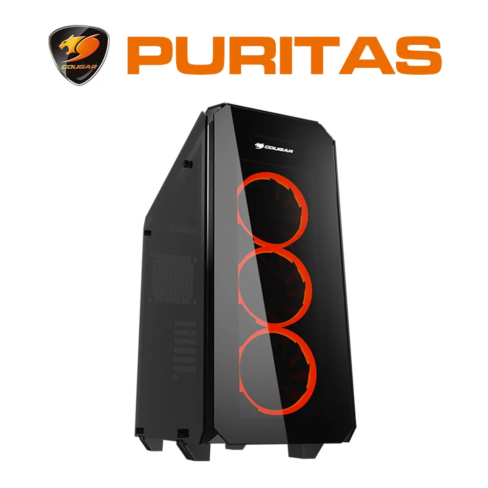 【COUGAR 美洲獅】PURITAS RGB 全鋼化玻璃中塔機殼 電腦機箱 主機殼 歷史價格詳細信息