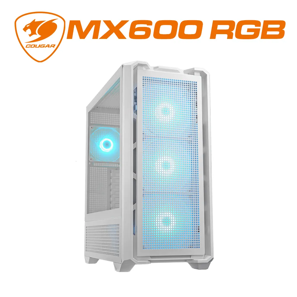 Cougar 美洲獅 MX600 RGB 全塔機箱 /RGB/全景透視/隱藏式理線空間/卓越的散熱 歷史價格詳細信息