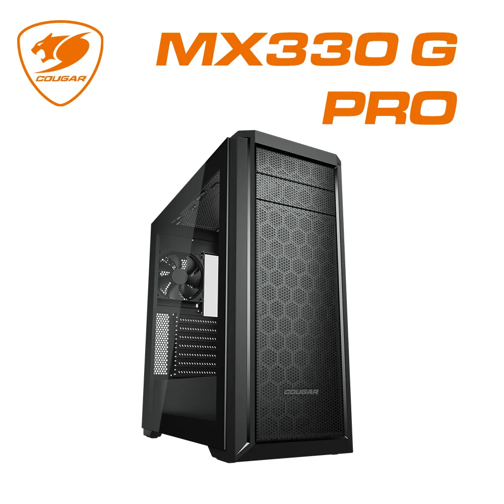【COUGAR 美洲獅】MX330-X 外觀精緻與功能卓越的中型立式機箱 機殼 電腦機殼 主機殼 歷史價格詳細信息
