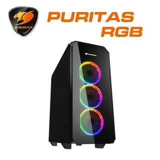 【COUGAR 美洲獅】PURITAS RGB 全鋼化玻璃中塔機殼 電腦機箱 主機殼 歷史價格詳細信息